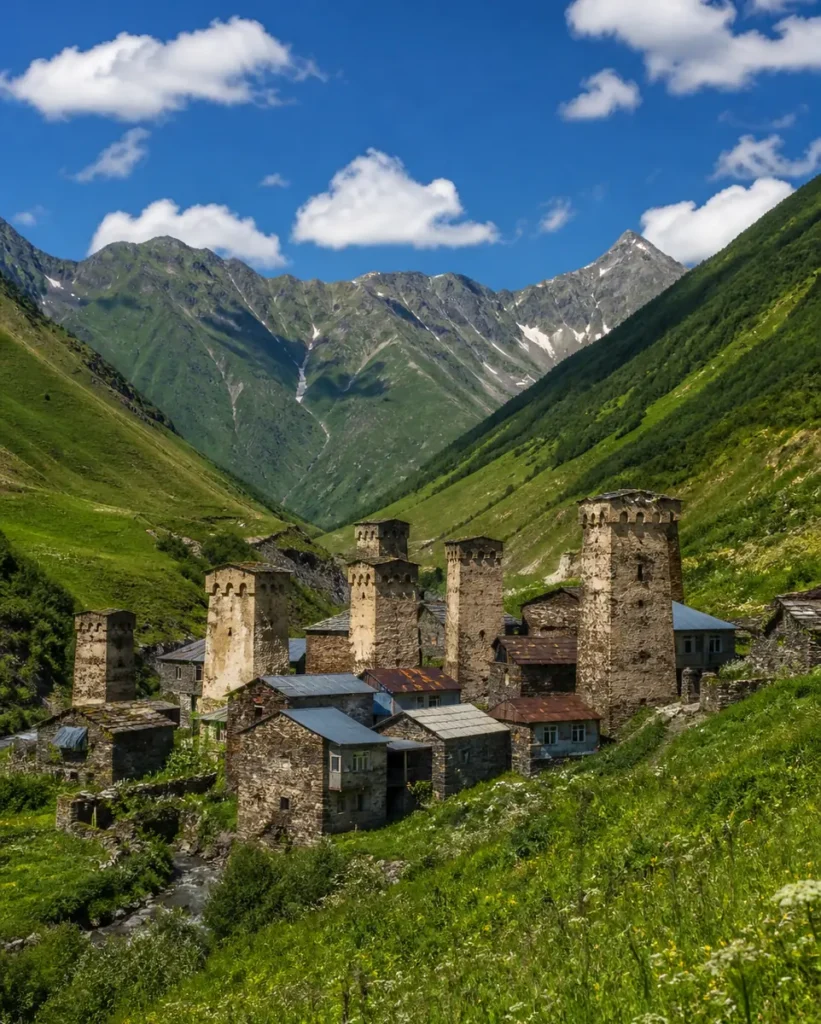 Walking to Ushguli, Europe's Highest Village